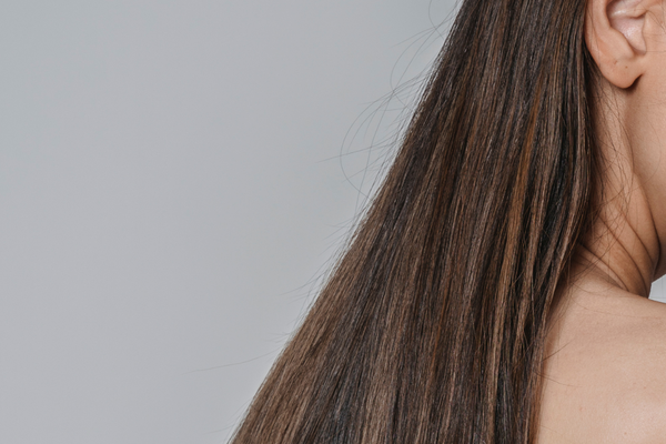 Woman With Beautiful Brown Hair