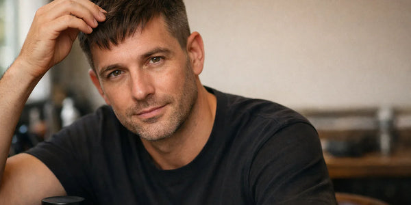 Best hair styles for men with thinning hair by Keyoma