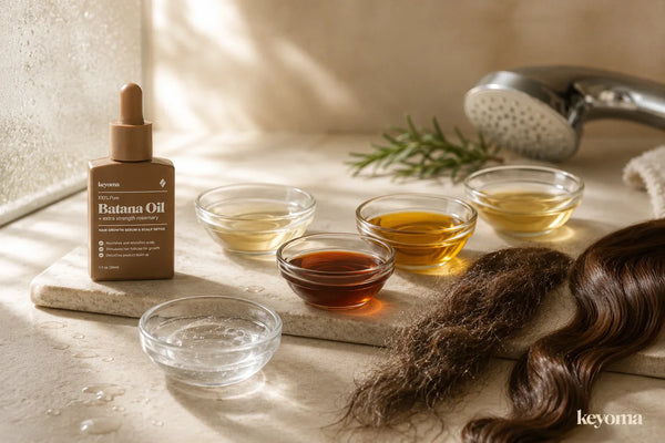 5 Best Oils for Hard Water Hair by Weight and Buildup Risk