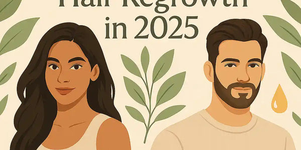 Hair regrowth article banner for Keyoma in 2025