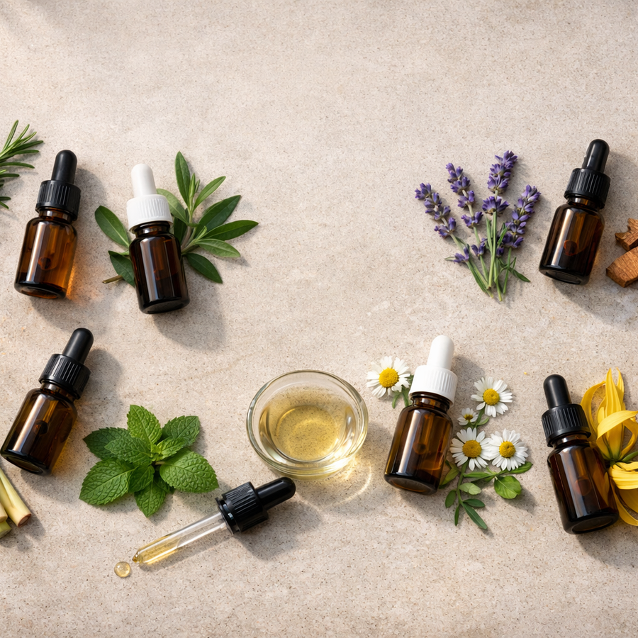 Best essential oils for hair growth by Keyoma