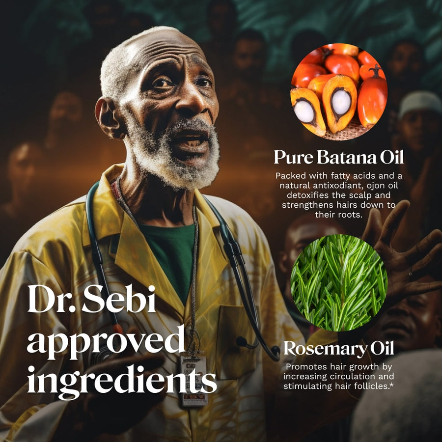 100% Pure Batana Oil & Rosemary Oil